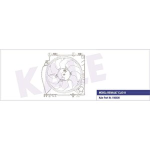 Fan Grubu Davlumbazli Renault Clio Iii Ac Fan Grubu 7701068310