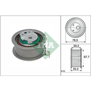 Eksantri̇k Germe Makarasi Volvo S60 13 15 S80-s90 16 V40-v60-v90 16 Xc60 13 Xc90 14 Xc7
