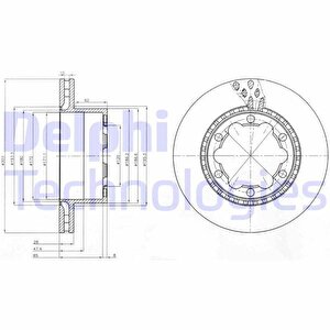 Fren Diski Arka Mercedes Sprinter B906 B907 . Vw Crafter 30-35-50 Cift Teker
