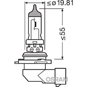 Ampul 12v Hb4 9006 51w P22d