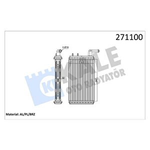 Kalori̇fer Radyatörü M131 1600 247x144x32 0181831ab