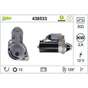 Mars Motoru 12v 2.5kw 13 Dis / Start-stop Mercedes X204 W205 C218 W222 W447 B906 B907 B910