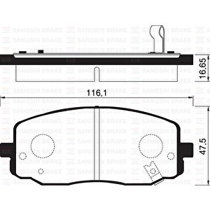 Ön Fren Balata Hyundai I10 1.1l Crdi 08- / Kia Picanto 1.0l 1.1l 04-11
