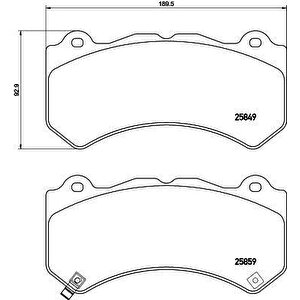 Ön Balata Jeep Grand Cherokee Iv 3.6 V6 4x4 10 3.6 Vvt 4x4 16