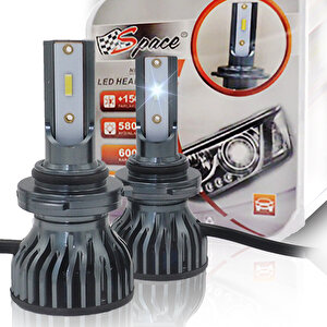Led Xenon Led Far Ampulü 6000kelvin 11600 Lümen 12v H9005