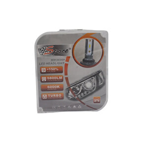 Led Xenon Led Far Ampulü 6000kelvin 11600 Lümen 12v H9005
