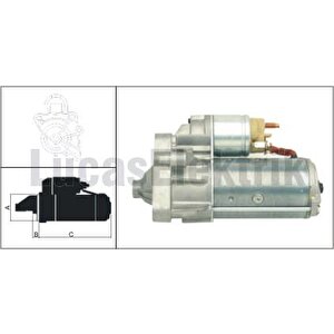 Mars Motoru 12v 2.2kw 10 Dis Nissan Opel Movano.vivaro Renault Espace.laguna.master.trafic Vauxhall