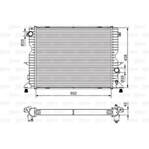 Motor Su Radyatoru Dt244 Dt224 Defender L316 Defender L317 07 16