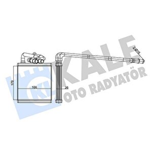 Kalorifer Radyatoru Fiesta Cb1 08 12 Vi 08 Brazing