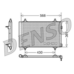 Kli̇ma Kondenseri̇ Berlingo-partner-307-308-508-5008-3008-c4-ds4-ds5 1.4-1.6-2.0 Hdi-vti