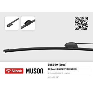 Si̇lecek Süpürgesi̇ Muz Ti̇pi̇ 350mm Üni̇versal Kancali Ergonomi̇k
