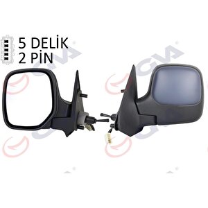 Diş Di̇ki̇z Aynasi Sol Berlingo-partner 97 Mekani̇k Isitmali Konveks Astarli 2 Fi̇ş Vm-118npl