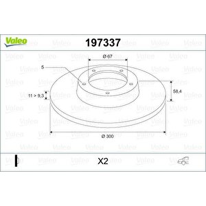 Fren Diski Arka Mercedes S-class W220 98 05