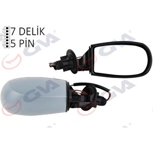 Diş Di̇ki̇z Aynasi Sağ Punto 04 Elektri̇kli̇ Isitmali Si̇yah Astarli Konveks 5 Fi̇ş Vm-156ehpr