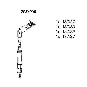 Atesleme Buji Kablo Seti Bmw E36 M43 93 00