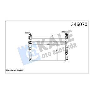 Motor Su Radyatoru Bmw B38 N20 N26 N55 F20 F30 F32 F34 F36 F22 F80 F82