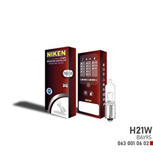 Niken H21w Minyatur Ampul Bay9s 12v 10lu