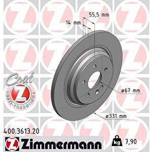 Fren Diski Arka Mercedes Ml-class W163 98 05