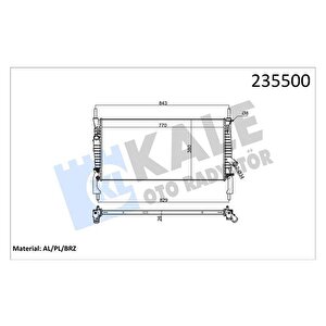 Motor Su Radyatoru Transit V347 2.2tdci 2.4tdci 3.2tdci 06 Klimali