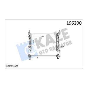 Radyatör Linea 1.4 Mpi 1 Sira Al Pl Si̇stem