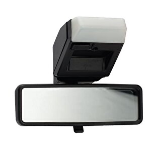 İç Di̇ki̇z Aynasi Lambali Saatsi̇z M131 Dkş-slx 97