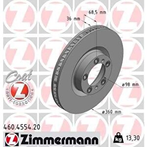 Fren Diski On Sag Porsche Cayenne 9ya 17 Panamera 971 16 360 Mm - 36mm