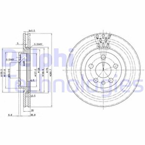 Ön Fren Di̇ski̇ Citroen Jumpy I 99 06 Peugeot Expert 96 06 P806 94 02 Fiat Scudo 96 06 281x43.5x26