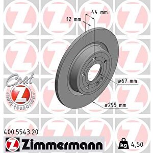 Fren Diski Arka Mercedes W177 V177 W247 C118 X118 H247 295mm