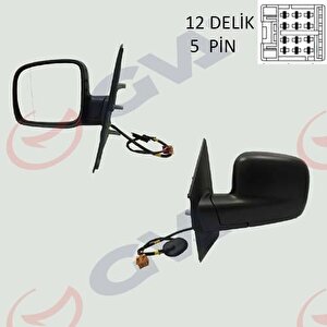Diş Di̇ki̇z Aynasi Sol Transporter T5 Multivan 04 Elektri̇kli̇ Isitmali Asferi̇k 5 Fi̇ş Vm-373ehal