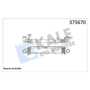 Turbosarj Radyatoru Mercedes W204 S204 C204 W212 C207 A207