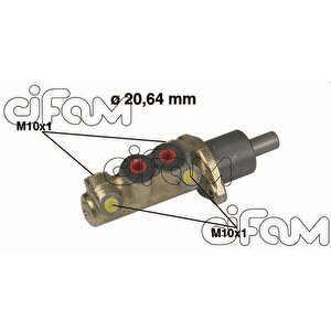 Ana Merkez R19 I-ii-mgn I 96-03 Clio 90-98 P106 91-96 -toledo 91-99 -polo 81-94 20.64mm