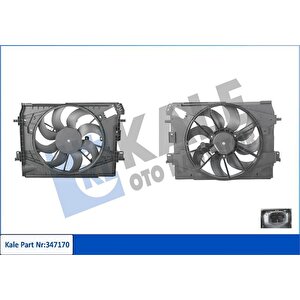 Radyatör Fan Motoru Davlumbazli Clio Iv-captur 0.9-1.2-1.5dci-tce 13 J5-h5 1.6 18 Fan Şasesi̇ 650mm 149mm