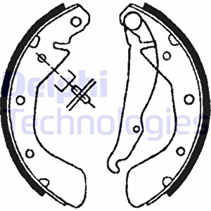 Arka Pabuç Balata Corsa C 00-09 Vectra A 93-95 Astra F 91-98 Lacetti 05 Nubira 03 200x46