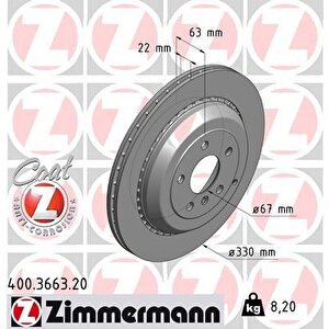 Fren Diski Arka 4-matic Mercedes X164 W251 W164