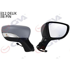 Diş Di̇ki̇z Aynasi Sağ Clio 12 Elektri̇kli̇ Isitmali Astarli Si̇nyalli̇ Sensörlü Konveks Vm-6126ehpsr