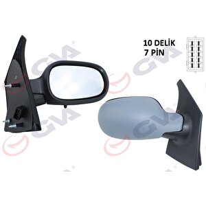 Diş Di̇ki̇z Aynasi Sağ Megane Scenic 97 Elektri̇kli̇ Isitmali Sensörlü Astarli Konveks 7 Fi̇ş Vm-133nehpr