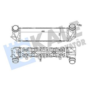 Turbo Radyatoru Bmw F10 F11 N20