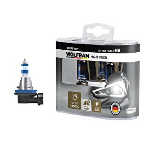 Ampul 12v H8 35 Pgj19-1 Night Vision 150 Fazla 20 Beyaz Işik