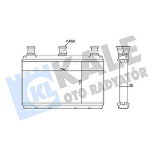 Kalorifer Radyatoru Bmw E60 E63 E64