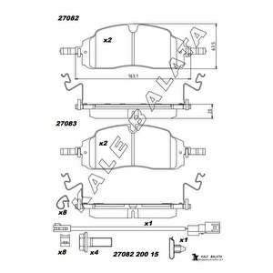 On Fren Balatasi Yeni Transit Custom V710e 23