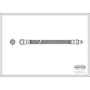 Fren Hortumu Arka Mercedes S-class W220 98 05