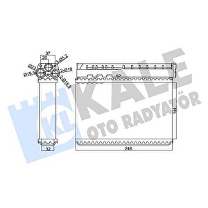 Kalorifer Radyatoru Bmw E39 E36 Klimali