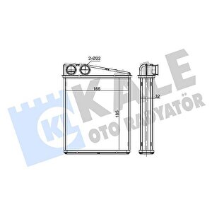 Kalorifer Radyatoru Mercedes W169 W245 . Mini R55 R56 R60