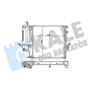 Motor Su Radyatoru Man/sanz Klimali Bmw M40 M43 M50 M52 E30 E36