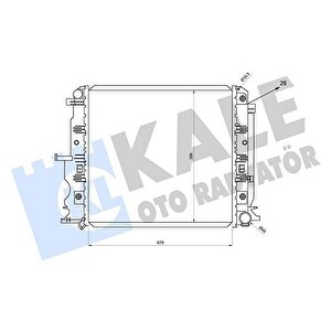 Motor Su Radyatoru Mercedes Sprinter B906 06
