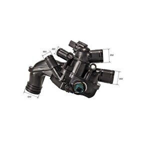 Termostat 107c Komple P308-p207-c3 Picasso 1.4 16v Ep3 -p207-p308-partner Tepe-berlingo Iii-p3008 -c3 Iii-c4 Picasso-ds3-c3 Picasso 1.6 Ep6-ep6c