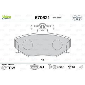 Arka Balata Volvo V70 2.0t 2.3 2.5 Xc70 2.4t S70 740 760 780 940 S90 V90