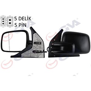 Diş Di̇ki̇z Aynasi Sol Transporter T4 96 Elektri̇kli̇ Isitmali Asferi̇k Vm-186ehal