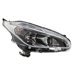 Sağ Far Peugeot P208 13 19 Led Gündüz Farli