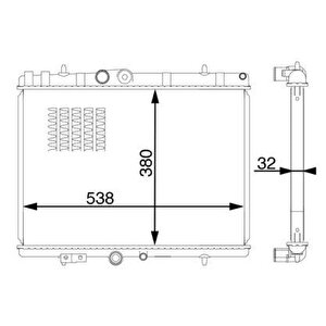 Motor Su Radyatoru Opel Grandland-vivaro C-zafira Life-p3008-p308-p5008-p508-expert Iv-rifter- Partner-berlingo-c4 Picasso Ii-jumpy 1.6-2.0 Thp-hdi-bluehdi-puretech